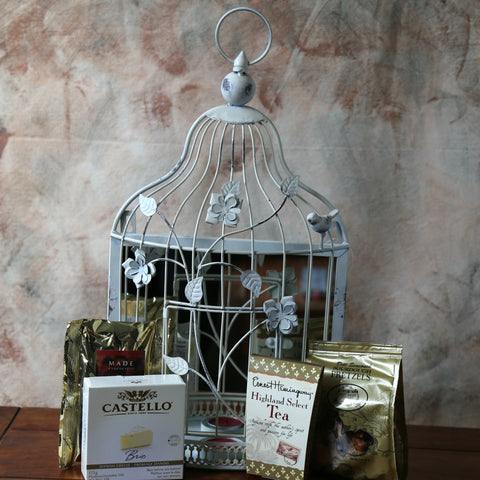 Gift BAsket Rustic Mirror | Basket Revolution| Birthday| New House
