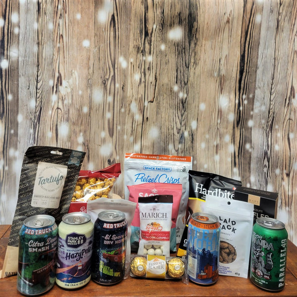 Craft Beer Gift Basket Prompt Delivery Fraser Valley, Metro Vancouver