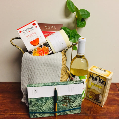 A night at home Gift Basket | Basket Revolution Gifts