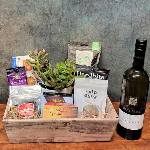 Goodies and Succulent Gift Tray