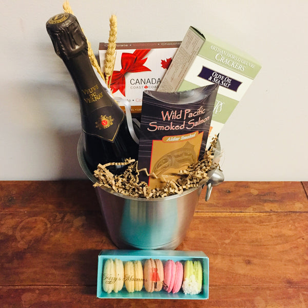 "Bubbles" Gift Basket Wedding Gift Idea for Vancouver and Local Area