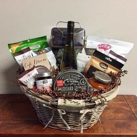 Engagement gift baskets